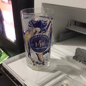 146 Kentucky derby glass